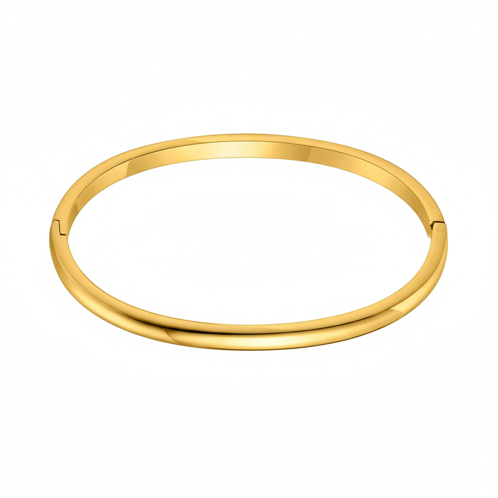 Women Anti Allergy Stainless Steel Cuff Bracelets Bangle, Trendy Wristband Jewelry Stacking Open Bracelet to Girls Mom Wife